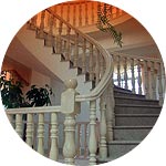Примеры хромированных ограждений